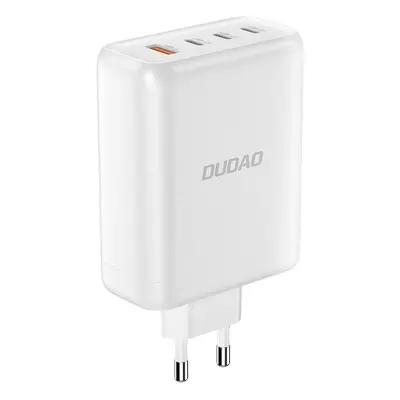 Dudao A140EU USB-A / 3xUSB-C PD 140W síťová nabíječka - bílá