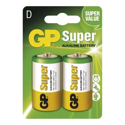 Alkalická baterie GP Super D (LR20)