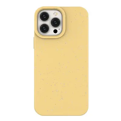 Eco Case iPhone 14 Plus silikonové rozložitelné pouzdro žluté