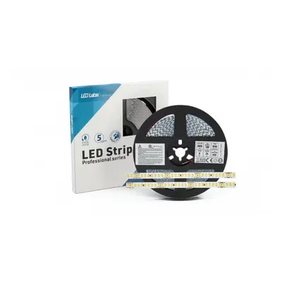 LED pásek 8W/m 180lm/W PRO 3Y 24V 180 LED/m 2835 SMD studená bílá