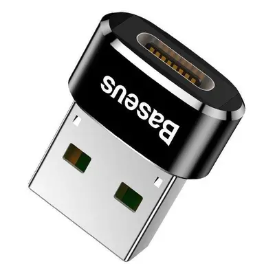 Adaptér USB-C na USB-A Baseus 3A (černý)