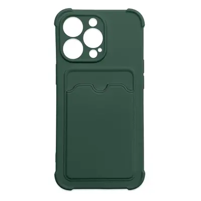 Card Armor Case cover for Samsung Galaxy A22 4G card wallet silicone armor case Air Bag green