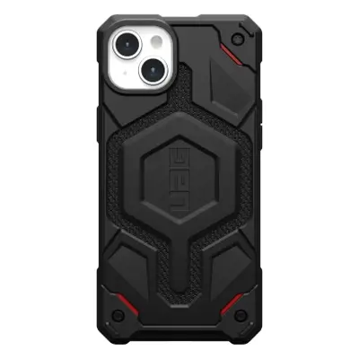 Pouzdro UAG Monarch pro iPhone 15 Plus - Kevlar černé