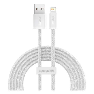 Kabel USB-Lightning Baseus Dynamic, 2,4 A, 2 m (bílý)