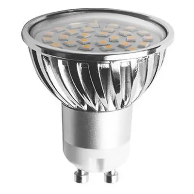 SMD C 30LED světelný zdroj 230V 4W GU10 teplá bílá