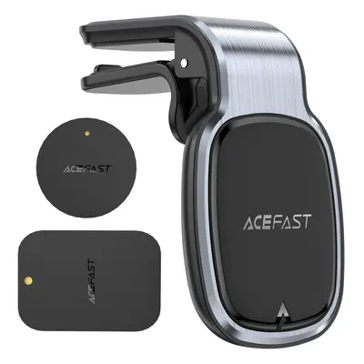 Magnetický držák telefonu do auta Acefast do mřížky ventilace šedý (D16 grey)