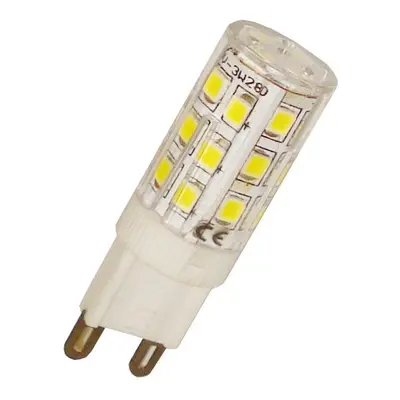 LED žárovka 3W 28xSMD2835 G9 300LM plast 16mm STUDENÁ