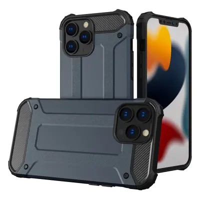 Hybrid Armor iPhone 14 Pro obrněné hybridní pouzdro modré