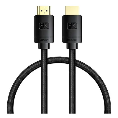 Kabel HDMI na HDMI Baseus High Definition 0,5 m, 8K (černý)