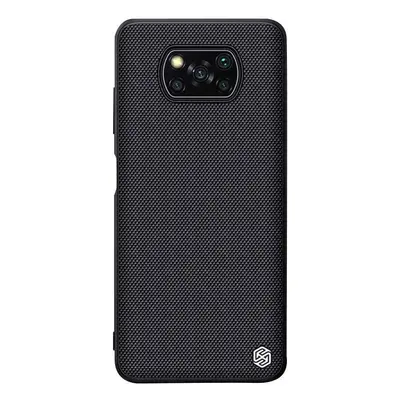 Nillkin Texturované pouzdro pro Xiaomi POCO X3 NFC/X3 Pro (černé)