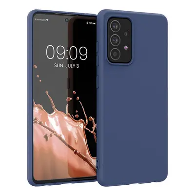 Silikonové pouzdro flexibilní silikonový kryt Samsung Galaxy A22 4G modrý