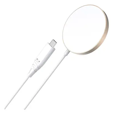 Choetech 15W bezdrátová magnetická nabíječka MagSafe pro iPhone 12/13/14 zlatá (T518-F-GO)