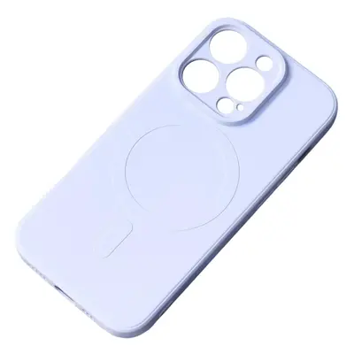 Silikonové magnetické pouzdro iPhone 13 Pro Max Silicone Case Magsafe - světle modré