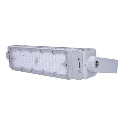 Solight LED venkovní reflektor Pro+2, 50W, 7500lm, 4000K, IP65 šedá