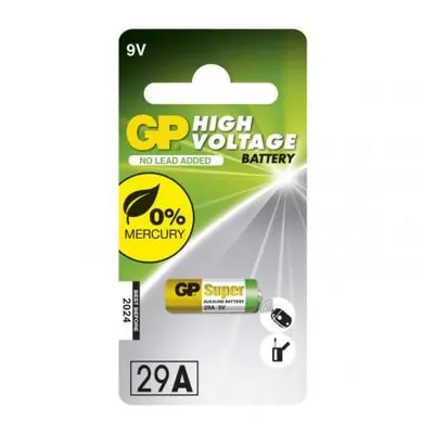 Alkalická speciální baterie GP 29AF (A32, L822) 9 V