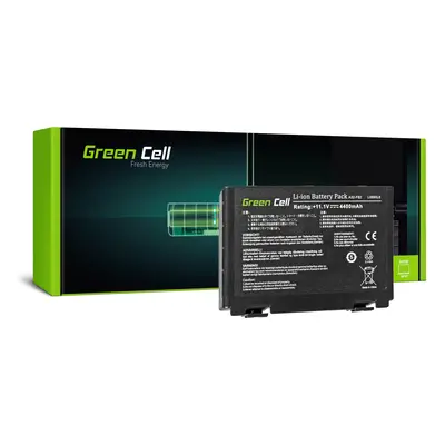 Green Cell Baterie A32-F82 A32-F52 L0690L6 pro Asus K40iJ K50 K50AB K50C K50IJ K50i K50iN K70 K7