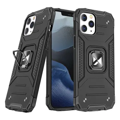 Wozinsky Ring Armor pouzdro iPhone 14 Pro Max obrněné hybridní pouzdro + magnetický držák černé