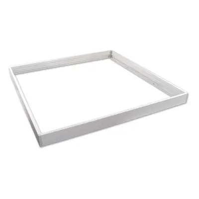 Montážní rámeček PVC pro LED panely 600 x 600 mm, bílý