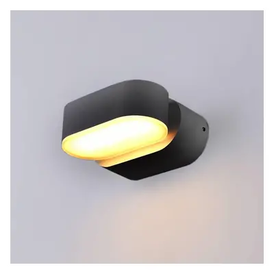 LED Wall Light Epistar 6W Černá Body otočné