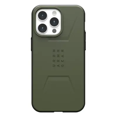 Pouzdro UAG Civilian MagSafe pro iPhone 15 Pro Max - zelené