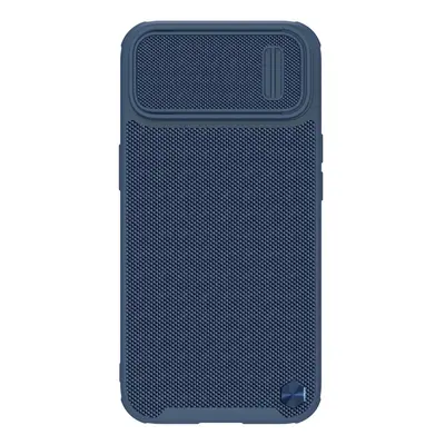 Nillkin Textured S Case iPhone 14 Plus pancéřové pouzdro s krytem fotoaparátu modré