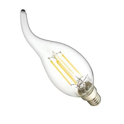 LED žárovka 4W 4xCOS Filament E14 470lm TEPLÁ BÍLÁ