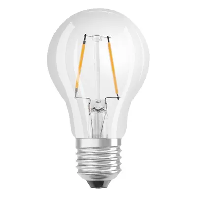 LED žárovka LED E27 A60 CL 3W = 25W 250lm 2700K Teplá 300° Filament OSRAM STAR