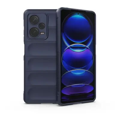 Pouzdro Magic Shield pro Xiaomi Redmi Note 12 Pro+ flexibilní pancéřové pouzdro modré barvy