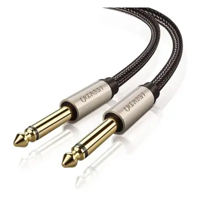 Kabel UGREEN AV128 6,35 mm jack - 1 m (šedý)