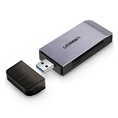 UGREEN 4 v 1 USB adaptér SD + čtečka karet microSD (stříbrná)