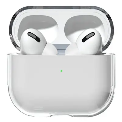 Pouzdro pro AirPods 2 / AirPods 1 pevné pevné pouzdro na sluchátka průhledné (pouzdro A)