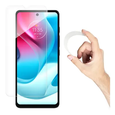 Nano Flexi hybridní flexibilní skleněná fólie tvrzené sklo Moto G60s