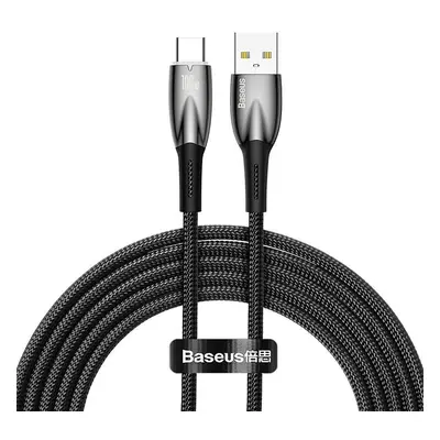 Kabel USB-C Baseus Glimmer, 100 W, 2 m (černý)