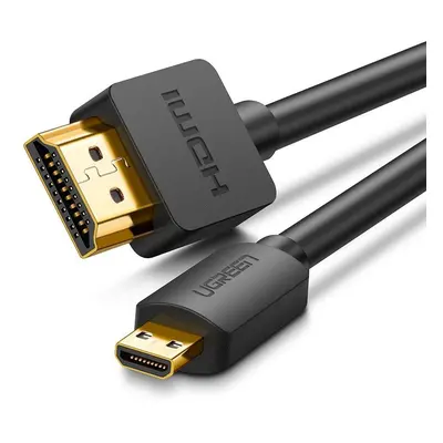 UGREEN HD127 micro HDMI - HDMI 4K 3D 3m kabel (černý)