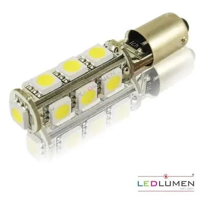 LED auto žárovka LED BA9S 13 SMD 5050 T4W CAN BUS