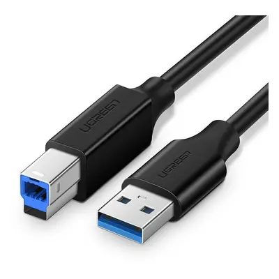 Tiskový kabel USB 3.0 A-B UGREEN US210, 1 m (černý)