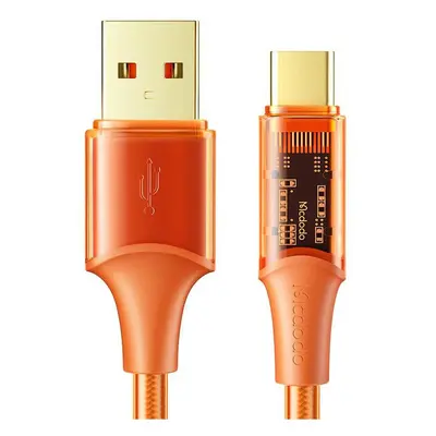 Kabel Mcdodo USB-C CA-3150, 6A, 1,8 m (oranžový)