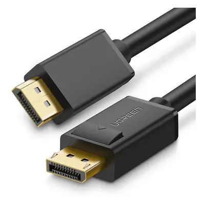 Kabel DisplayPort na DisplayPort UGREEN DP102, 4K, 3D, 1m (černý)