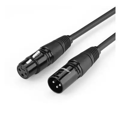 Prodlužovací audio kabel Ugreen mikrofonní kabel XLR (samice) - XLR (samec) 5 m (AV130)