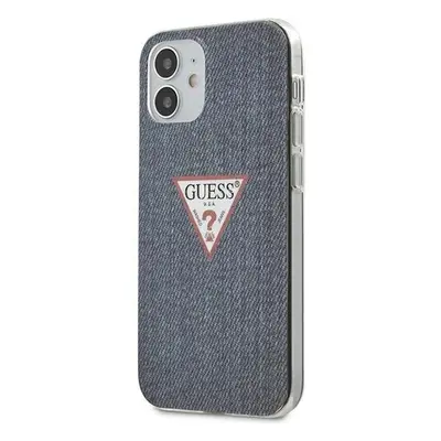 Pouzdro Guess Jeans Collection pro iPhone 12 mini - tmavě modré