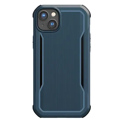 Raptic X-Doria Fort Case iPhone 14 Plus s MagSafe pancéřované modré pouzdro