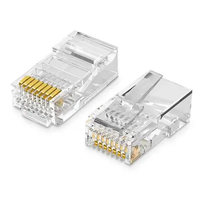 Zástrčka RJ45 UGREEN NW110 Ethernet, 8P/8C, Cat.5/5e, UTP (100 ks)