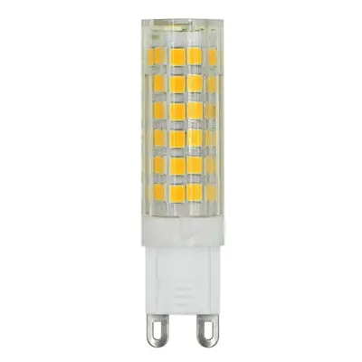 LED žárovka - G9 - 6,8W - 615Lm - PVC - studená bílá