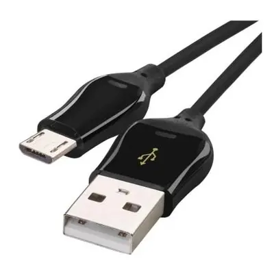 Rychlonabíjecí a datový kabel USB-A 2.0 / micro USB-B 2.0, Quick Charge, 1 m, černý