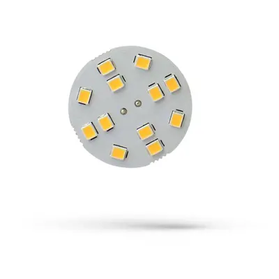 LED G4 12V 2W 12 LED Teplá bílá 30MM SPECTRUM