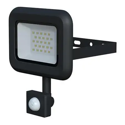 VANA SMD S LED reflektor se senzorem 20W, černá - neutrální