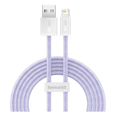 Kabel USB-Lightning Baseus Dynamic, 2,4 A, 2 m (fialový)