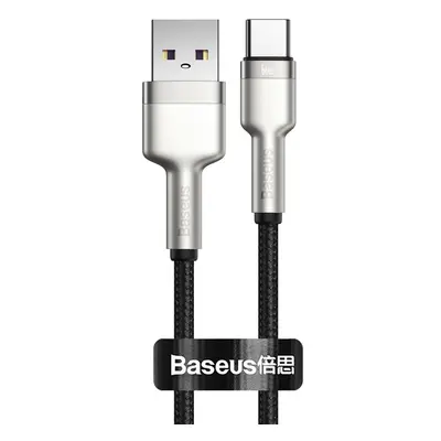 Kabel USB-C Baseus Cafule, 66 W, 0,25 m (černý)