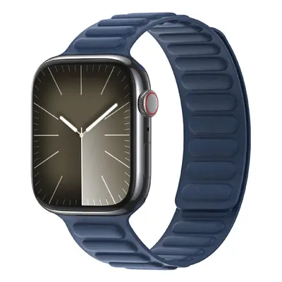 Dux Ducis Strap BL magnetický řemínek pro Apple Watch 42 / 44 / 45 / 49 mm - modrý