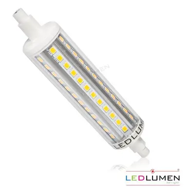 LED 7W - R7s náhrada velké halogenové trubice 72xSMD2835 860lm 118mm CCD STUDENÁ